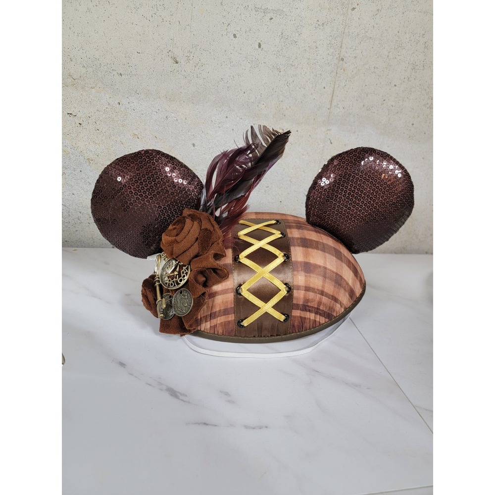 Disney Steampunk Minnie Ears Hat Limited Release 2013 Couture Year Of The Ear - Picture 8 of 10